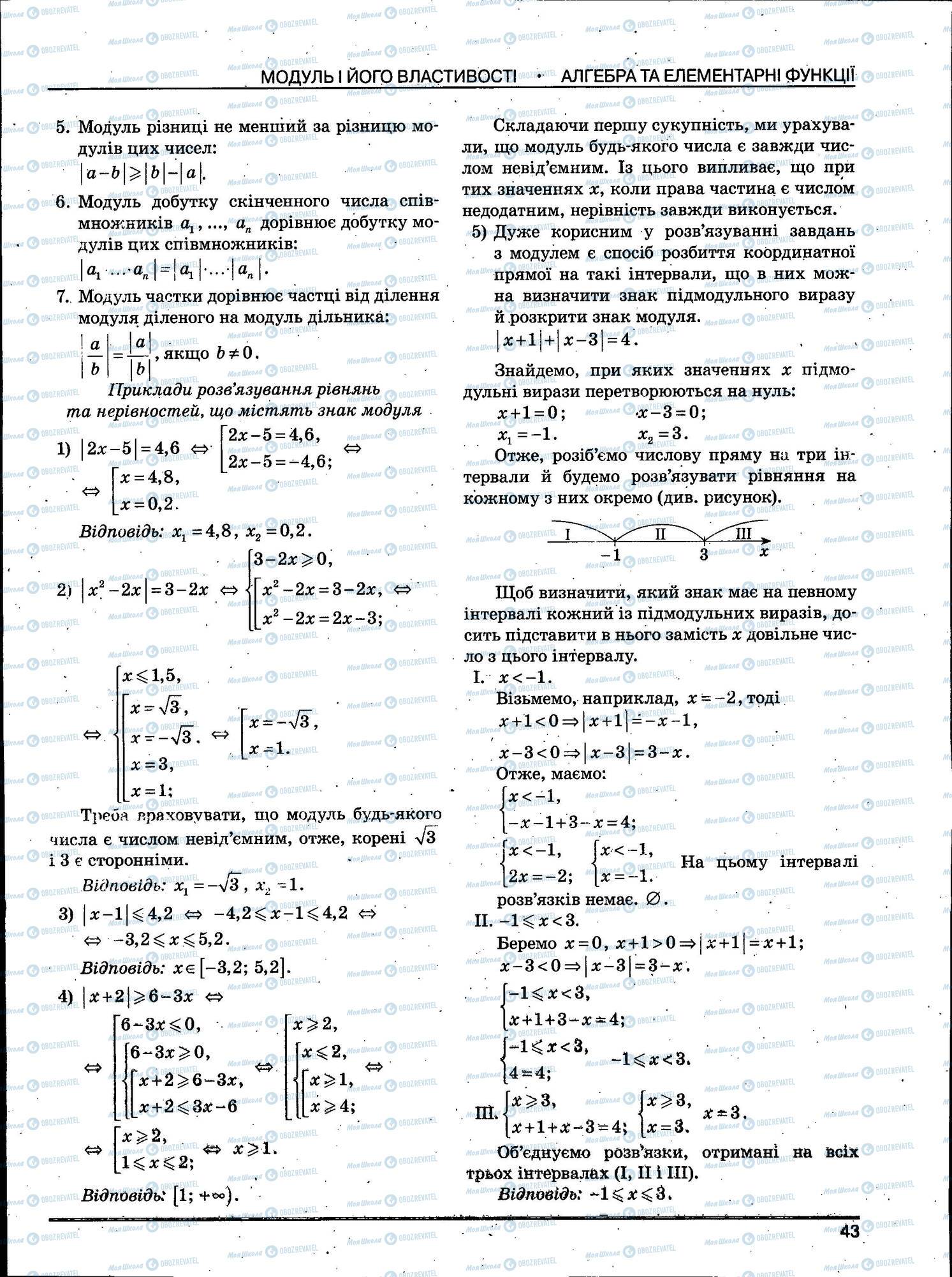 ЗНО Математика 11 клас сторінка 043