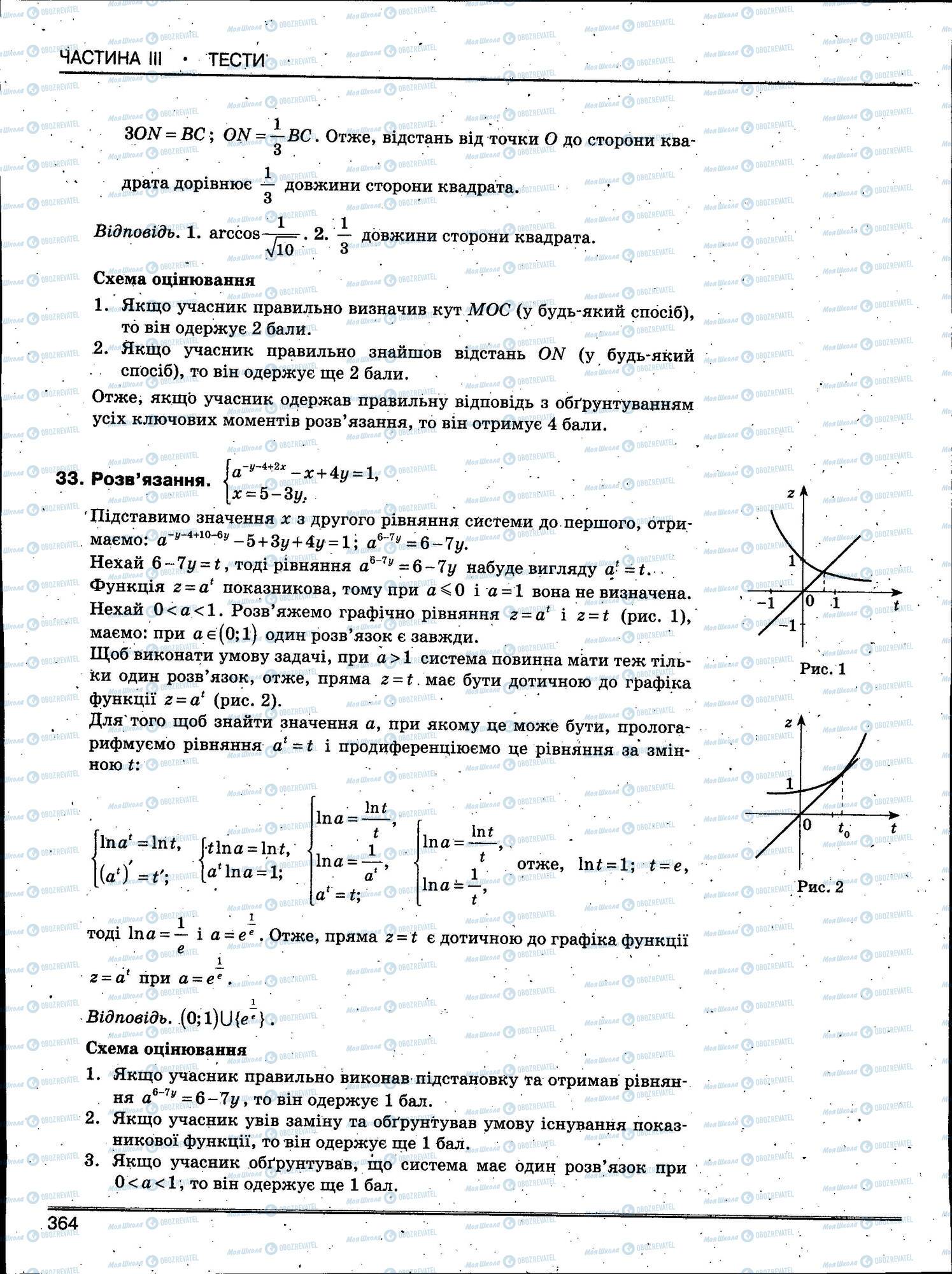 ЗНО Математика 11 клас сторінка 364
