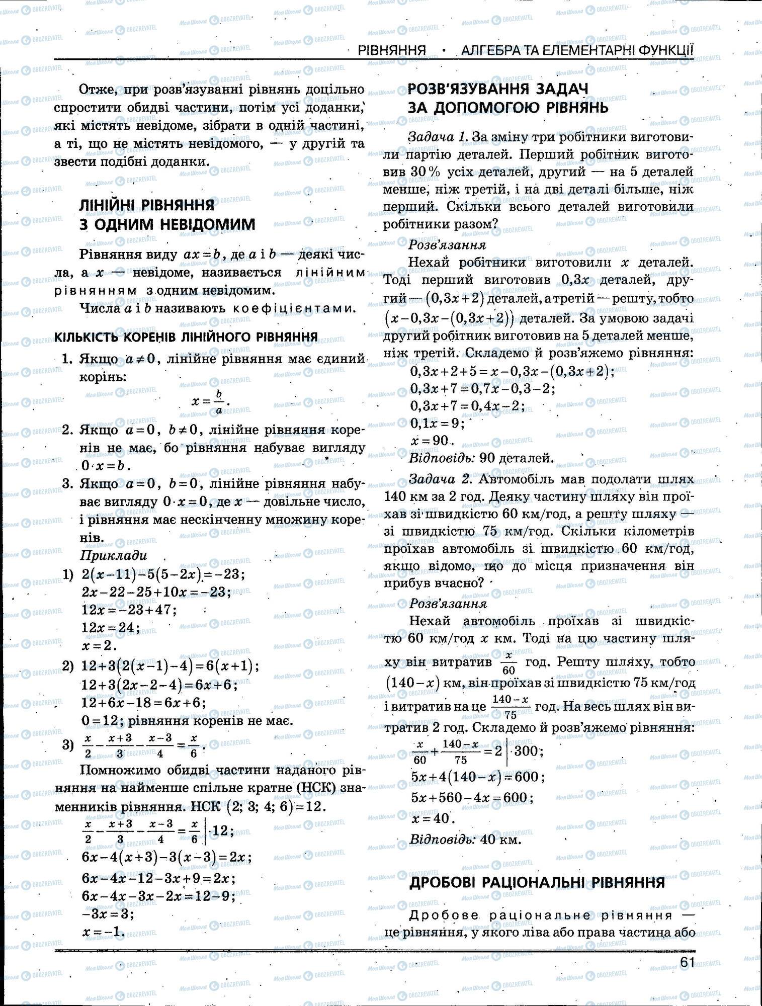 ЗНО Математика 11 клас сторінка 061