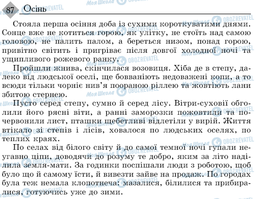 ДПА Укр мова 9 класс страница 87