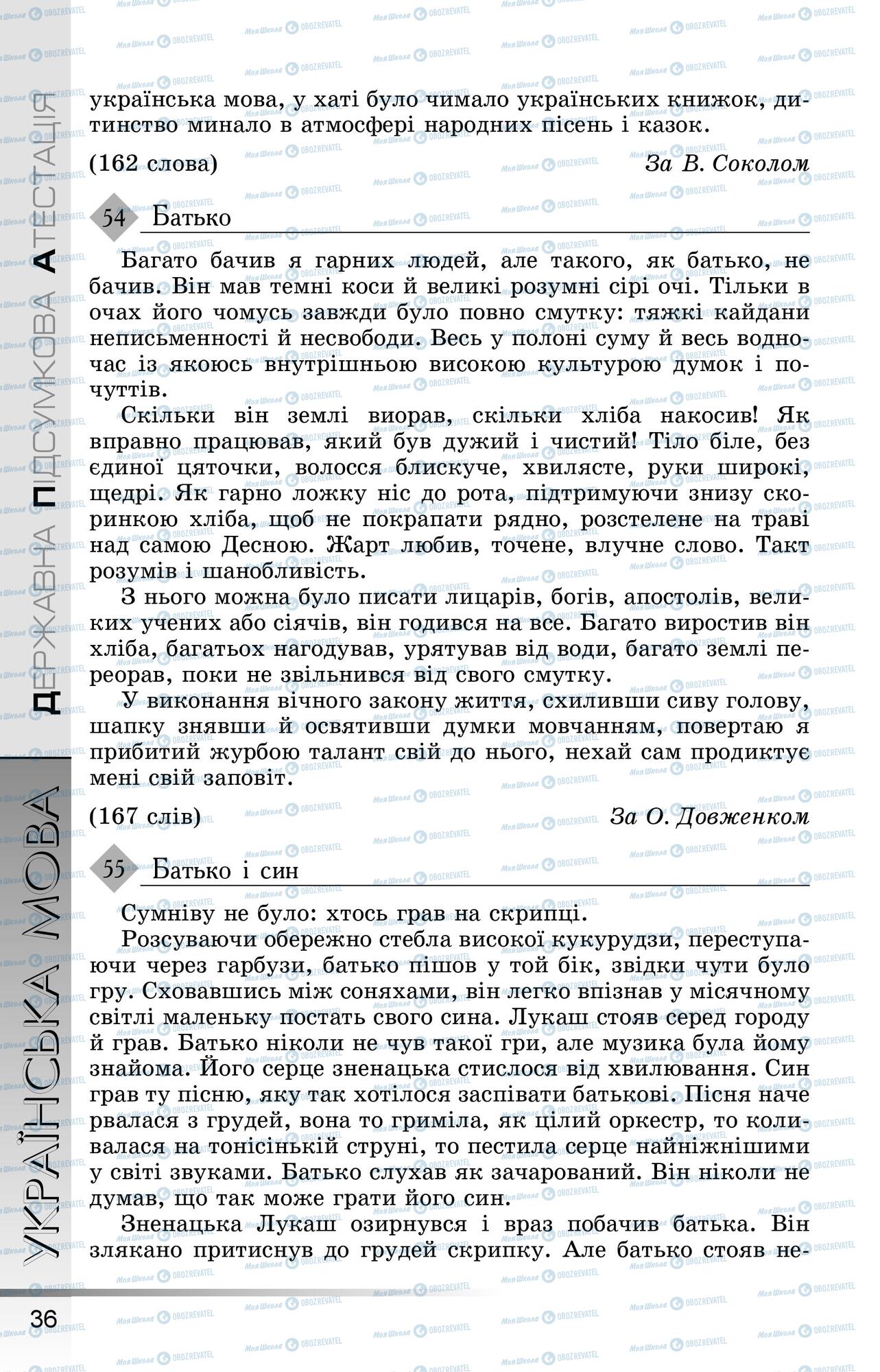 ДПА Українська мова 9 клас сторінка 0037