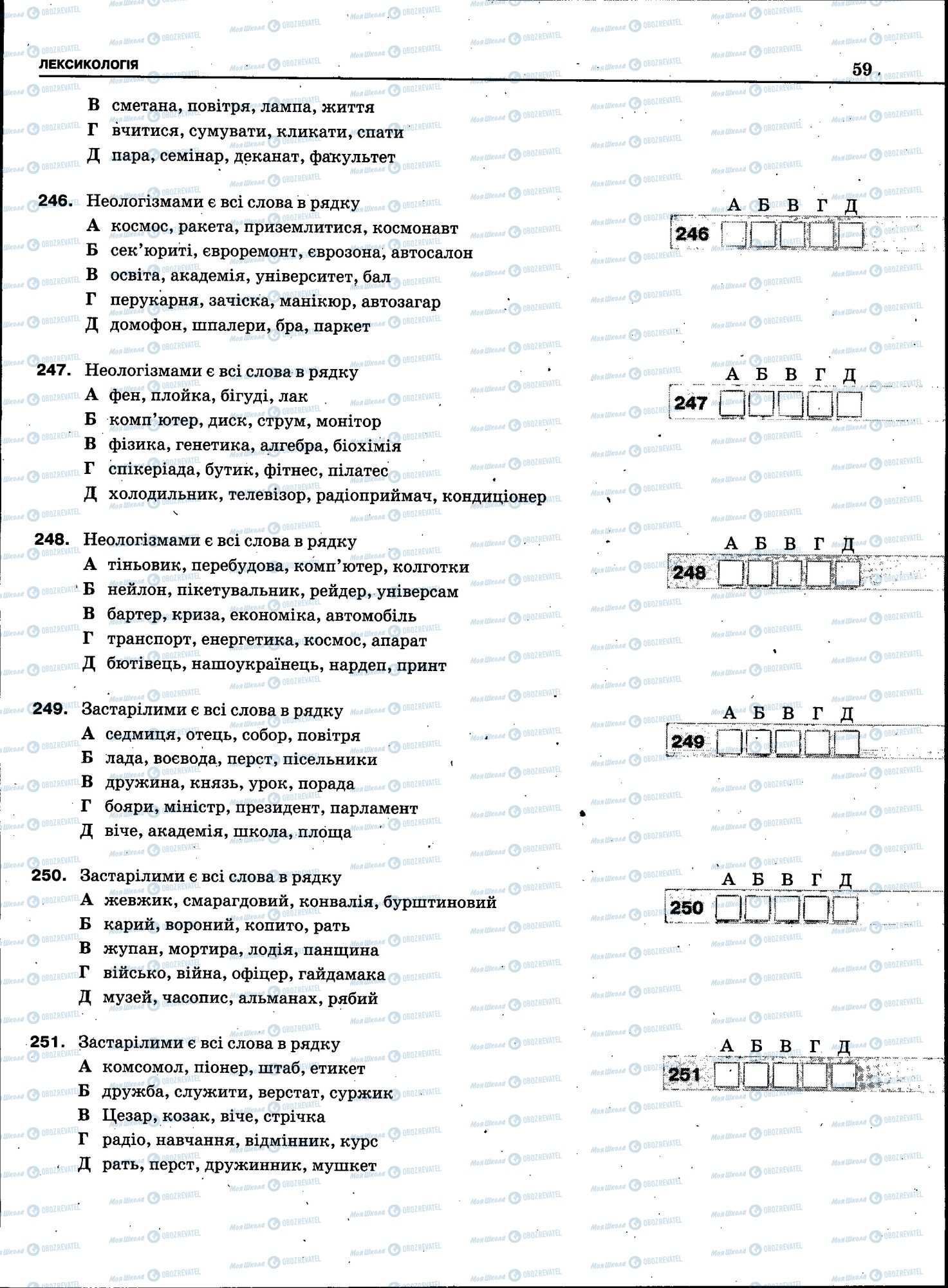 ЗНО Укр мова 11 класс страница 057