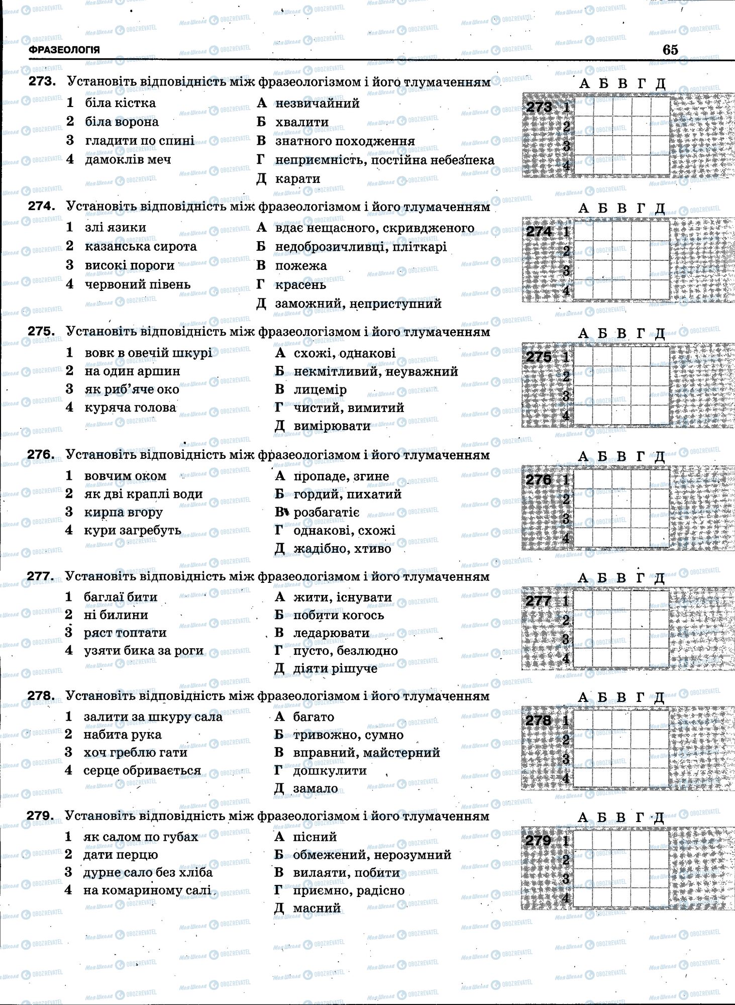 ЗНО Укр мова 11 класс страница 063