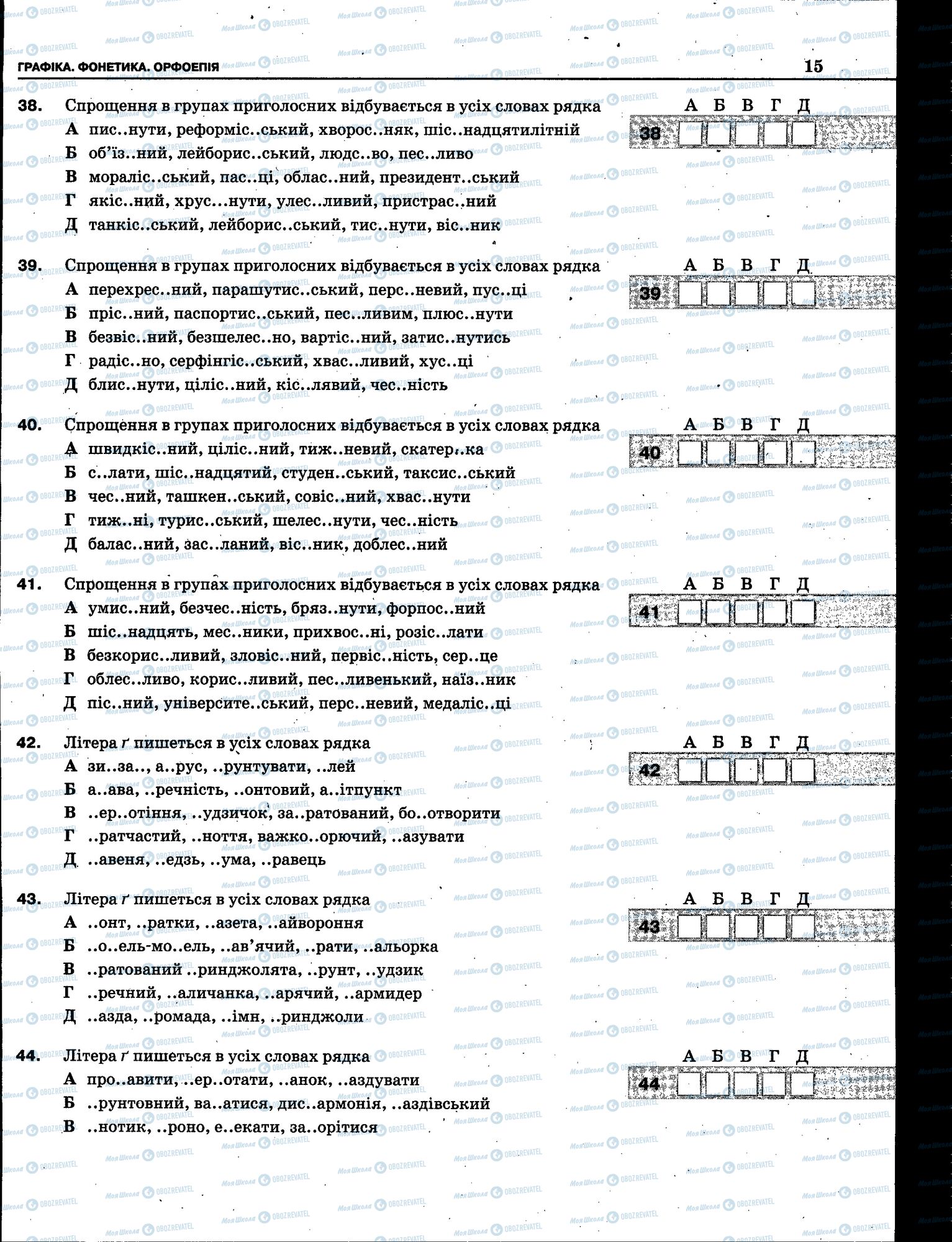 ЗНО Укр мова 11 класс страница 013