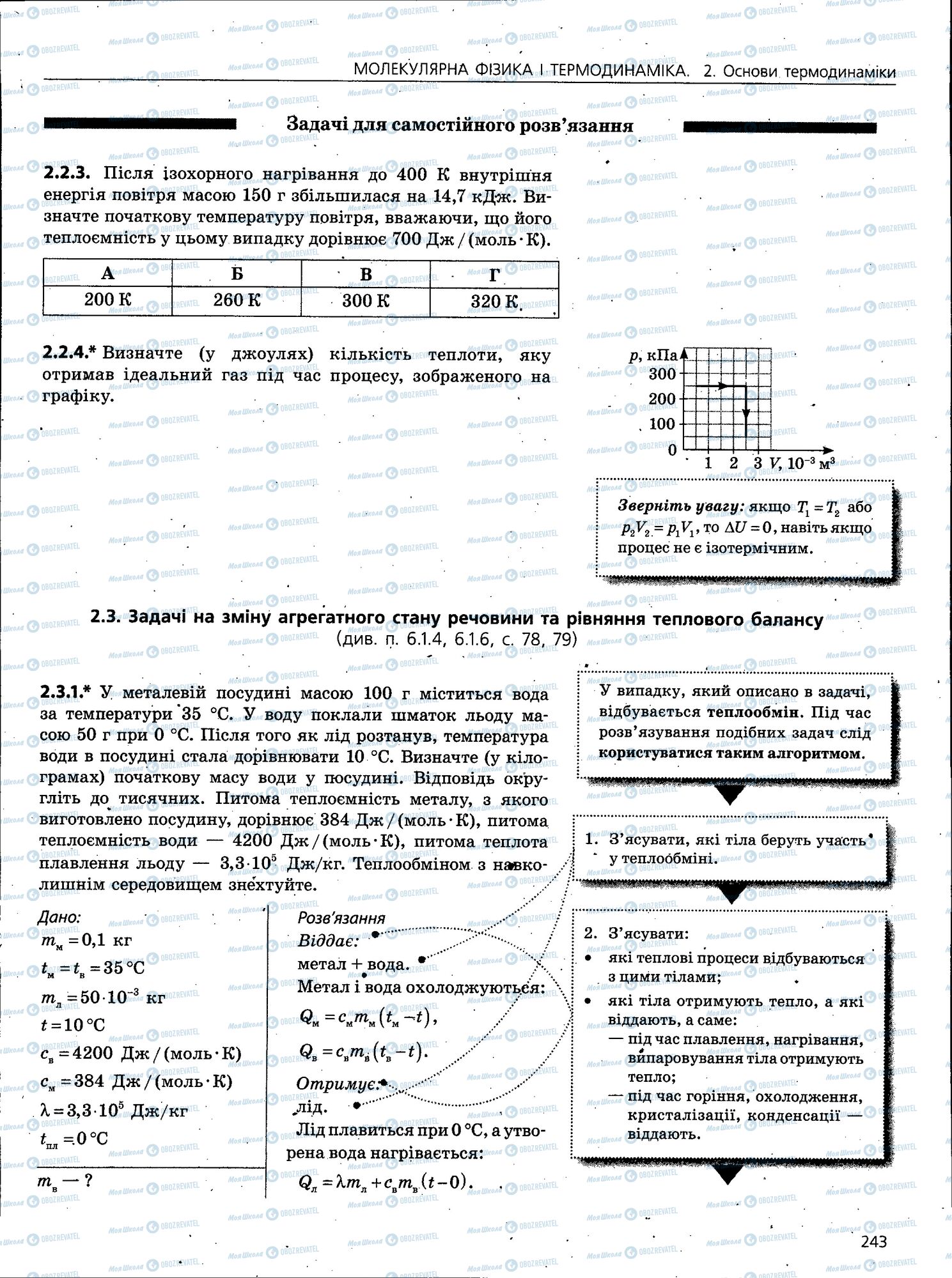 ЗНО Фізика 11 клас сторінка 243