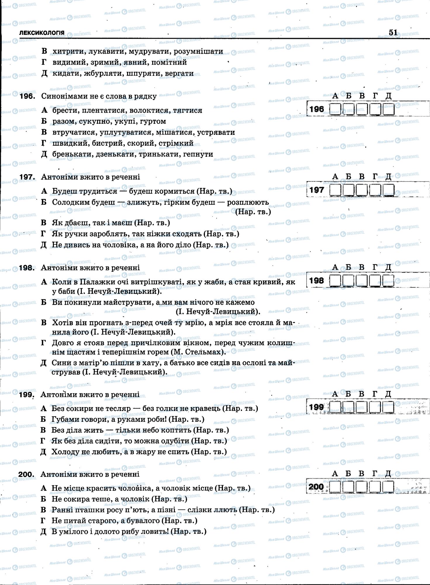 ЗНО Укр мова 11 класс страница 049