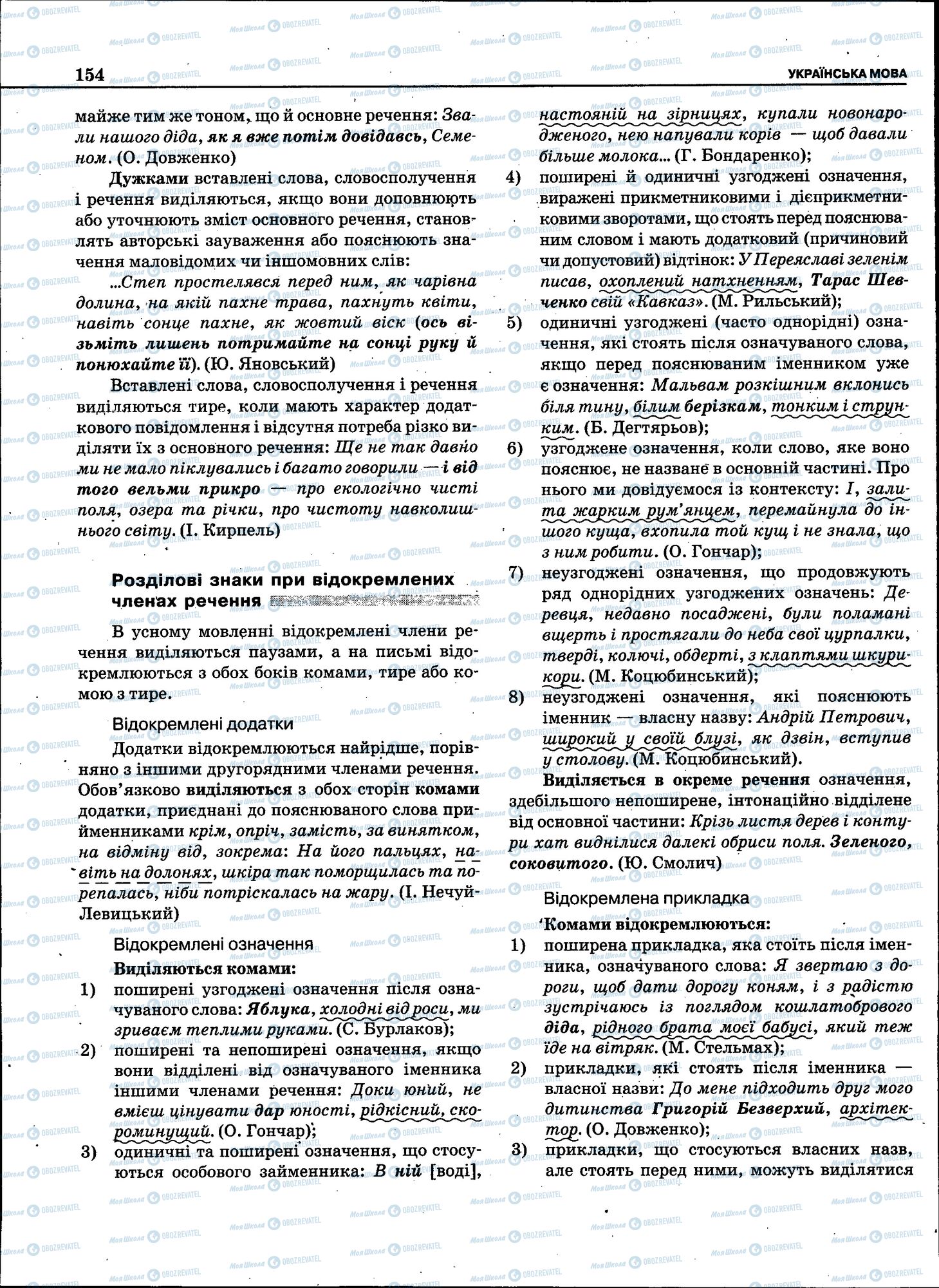 ЗНО Українська мова 11 клас сторінка 152