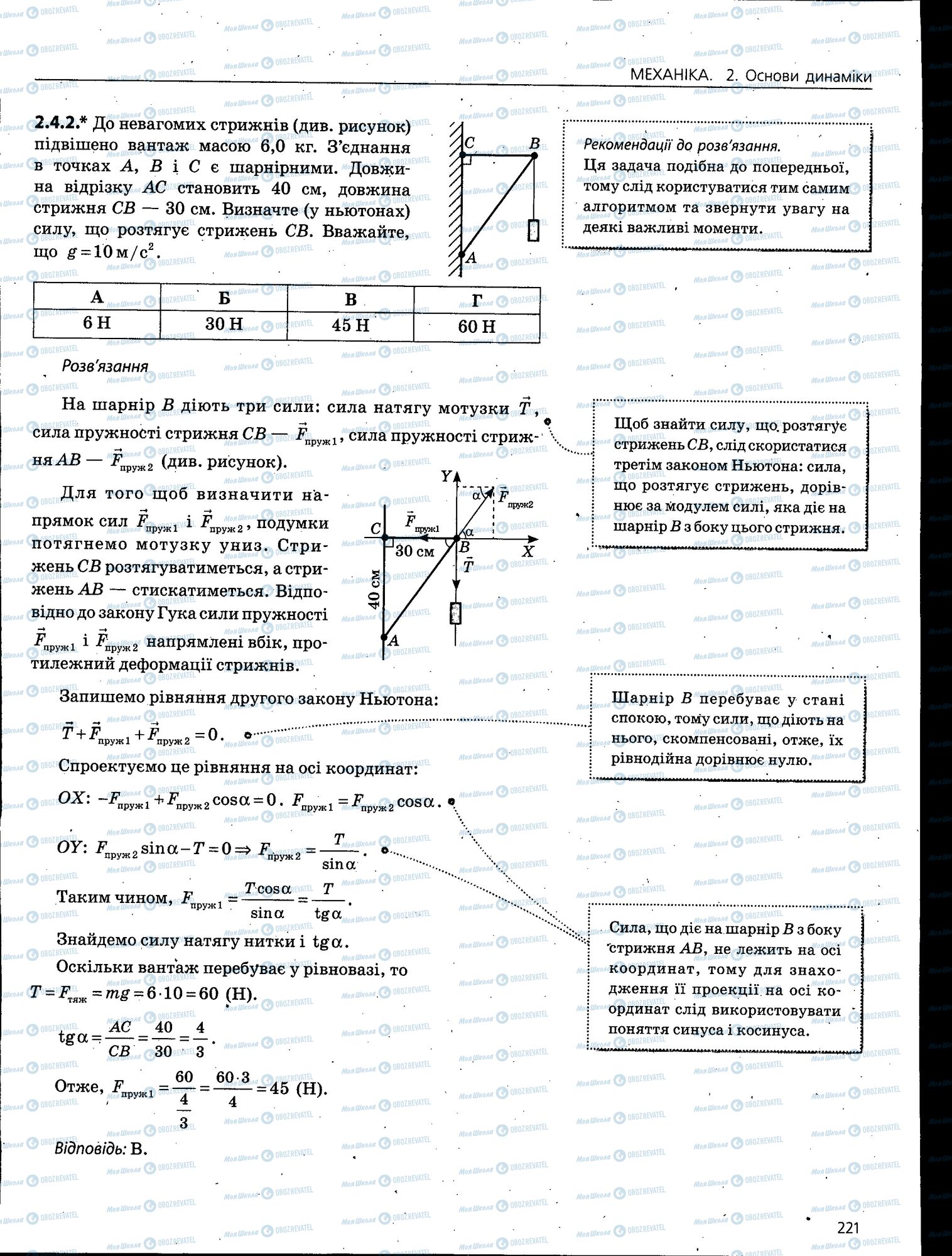 ЗНО Фізика 11 клас сторінка 221