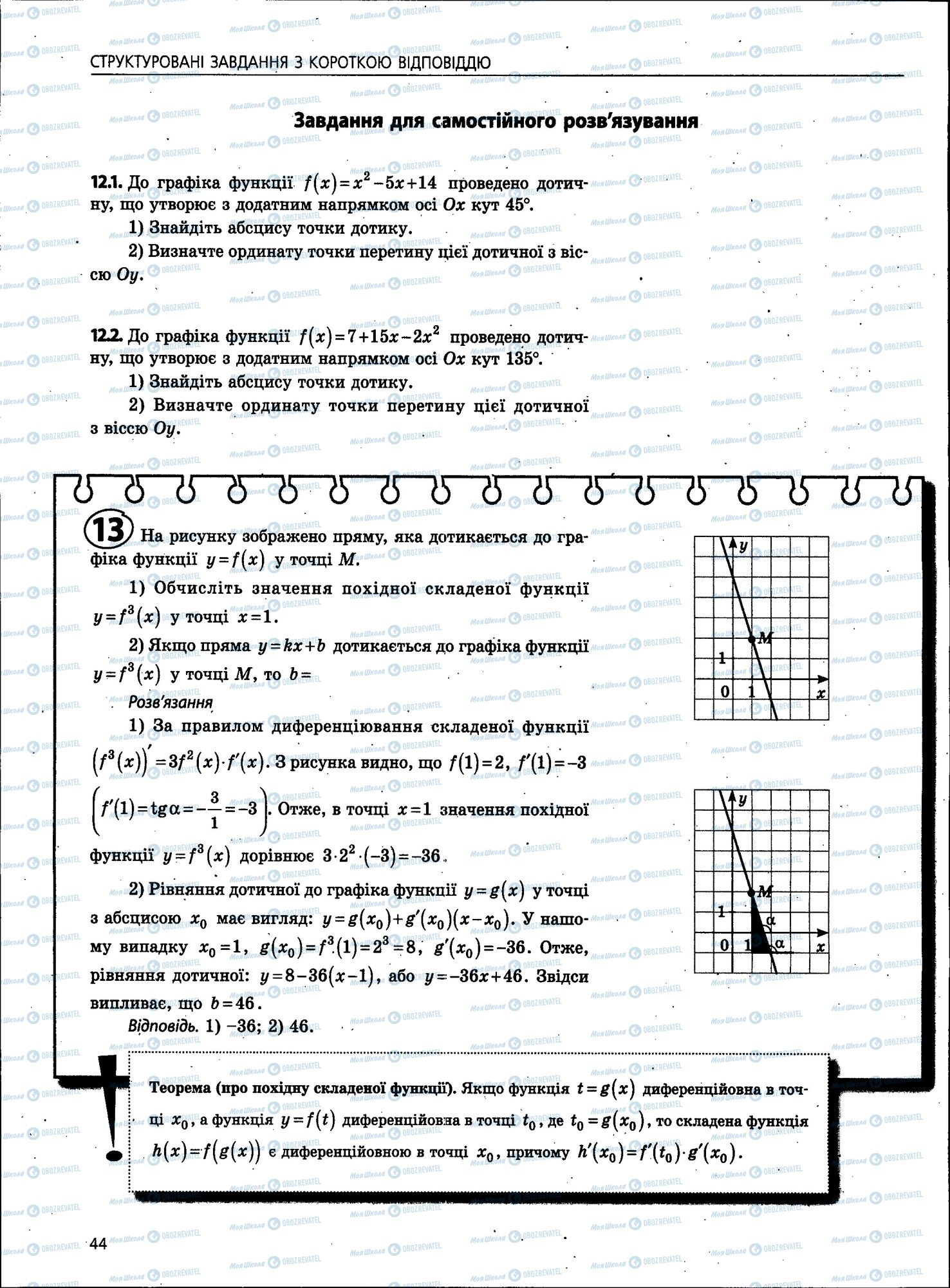 ЗНО Математика 11 клас сторінка 044