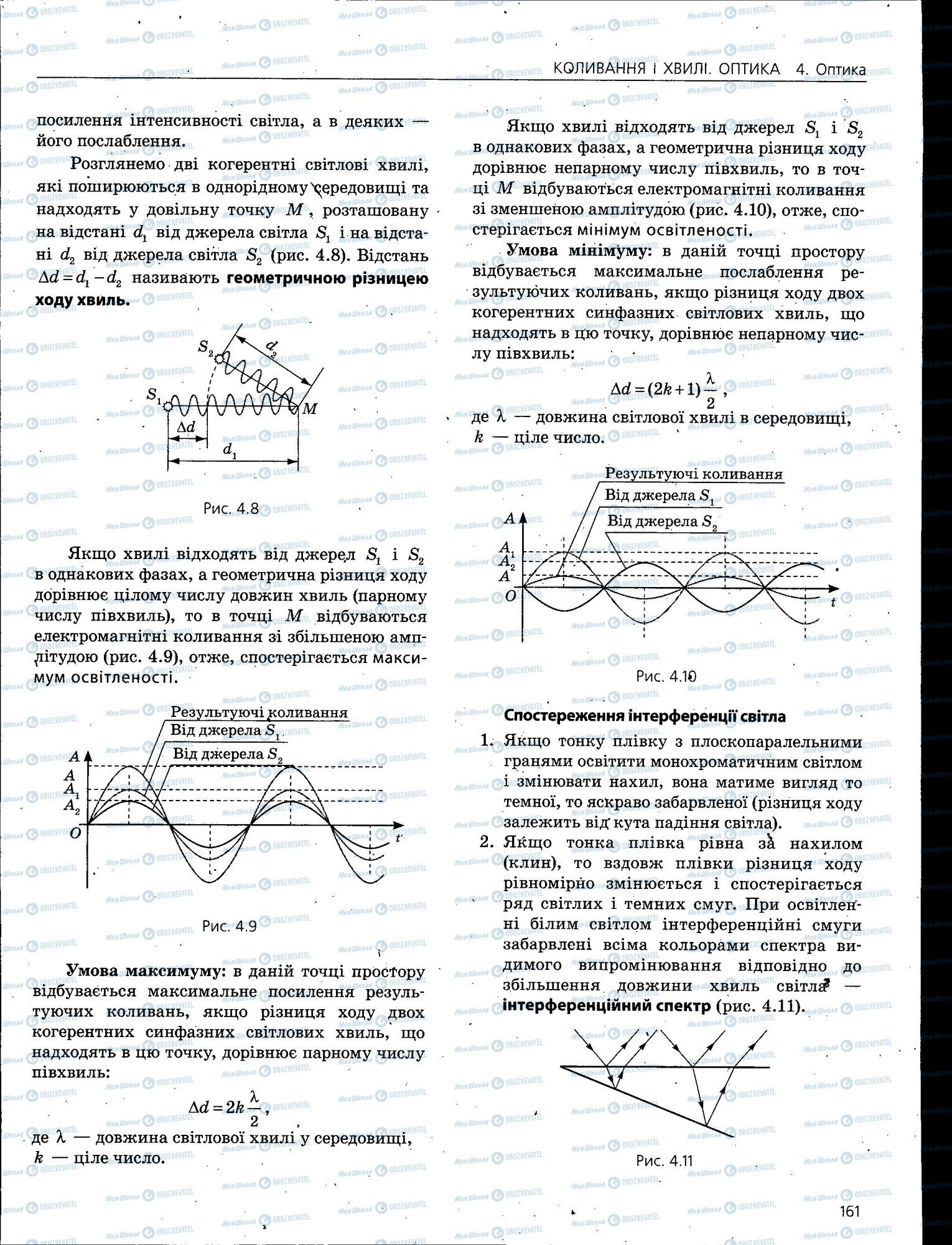 ЗНО Фізика 11 клас сторінка 161