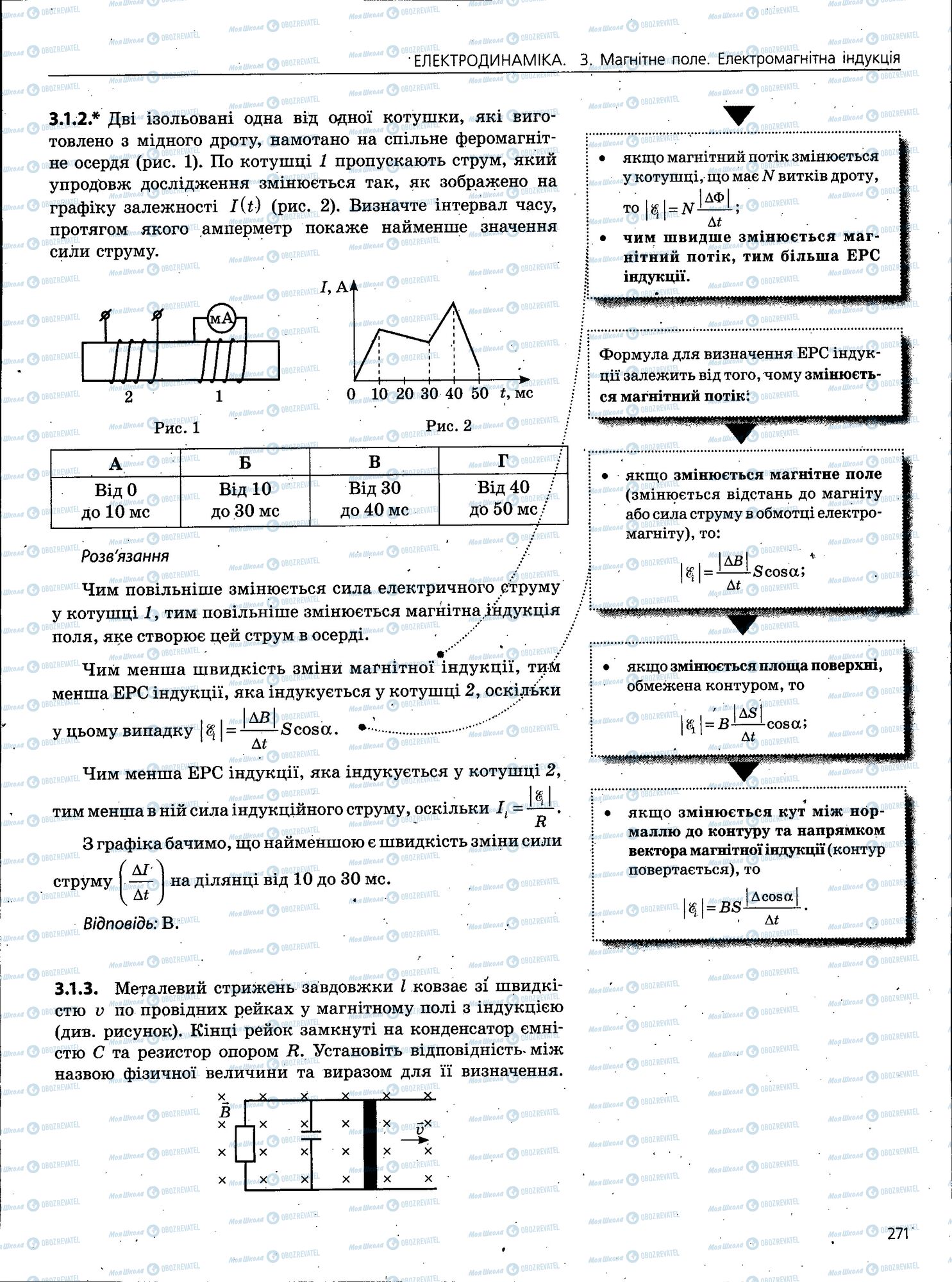 ЗНО Фізика 11 клас сторінка 271