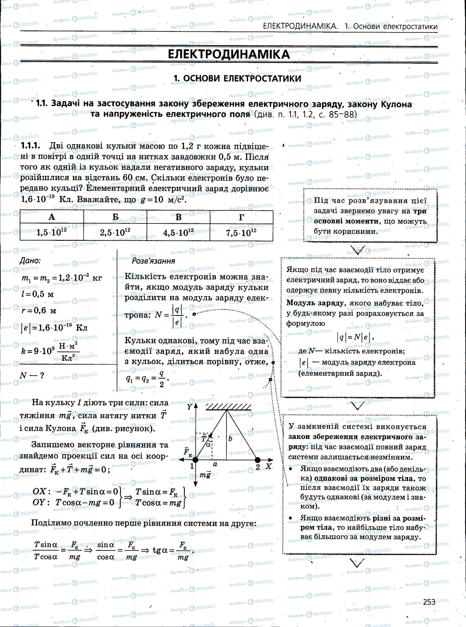 ЗНО Фізика 11 клас сторінка 253