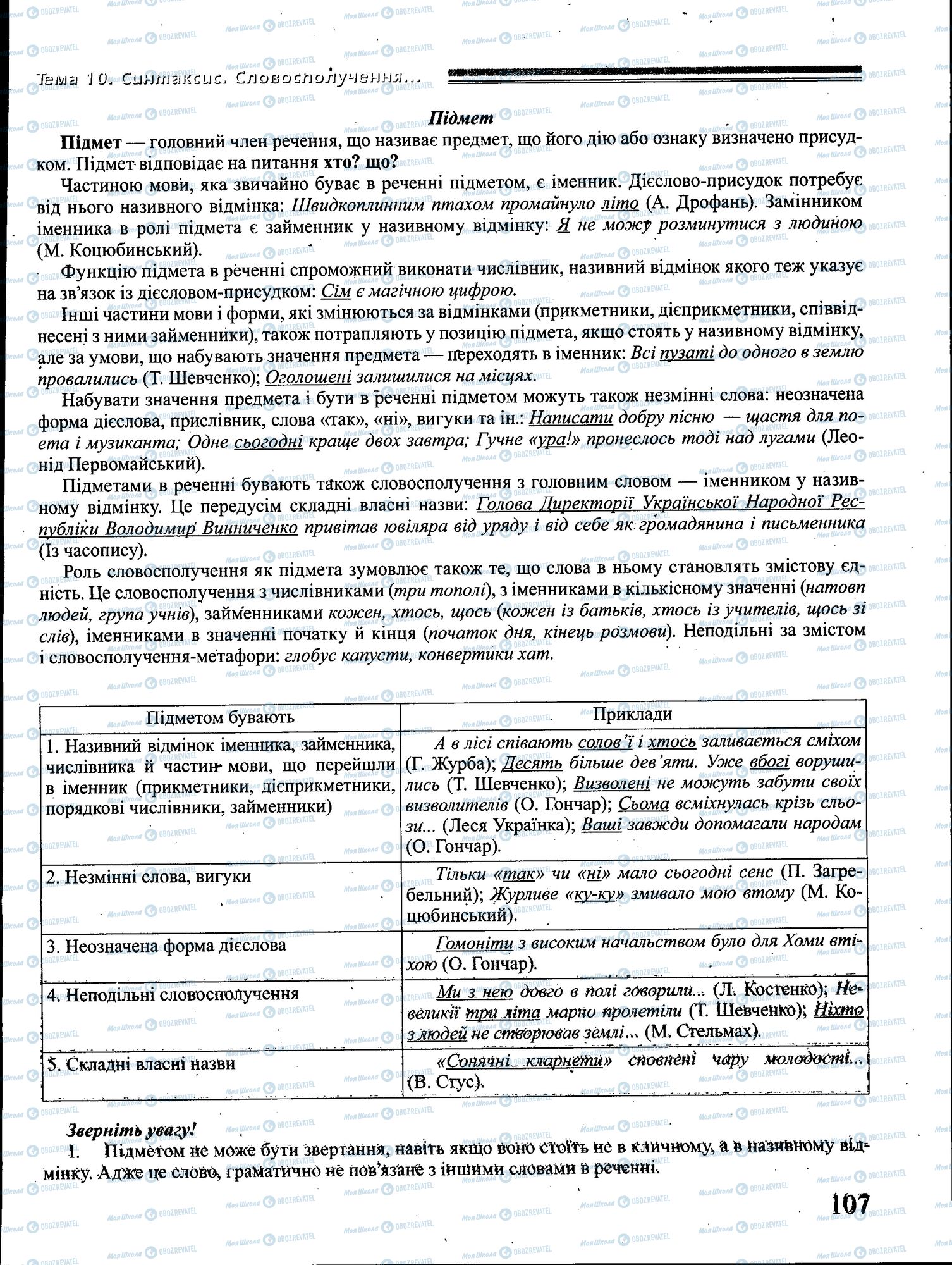 ДПА Українська мова 4 клас сторінка 107