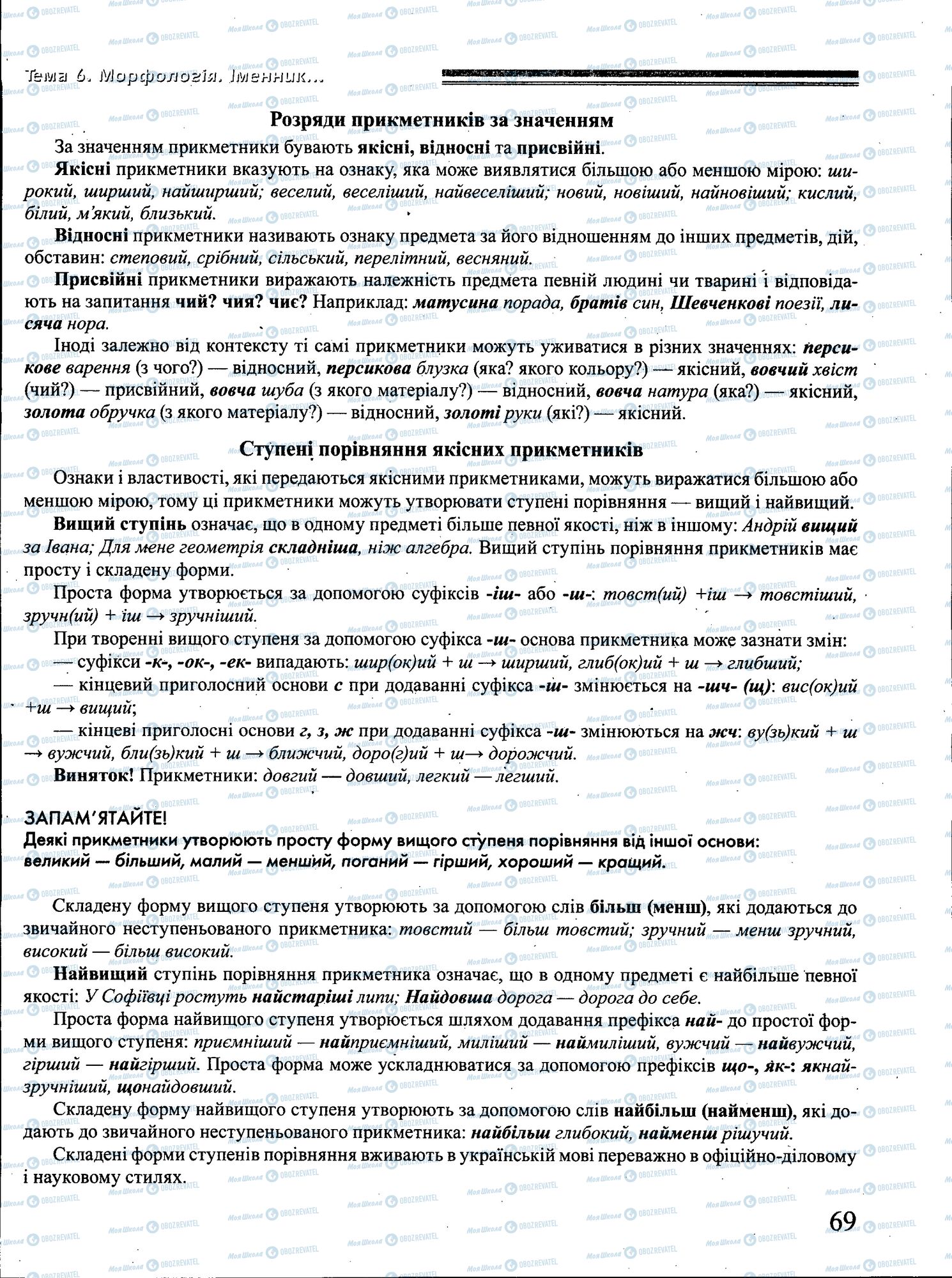 ДПА Українська мова 4 клас сторінка 069