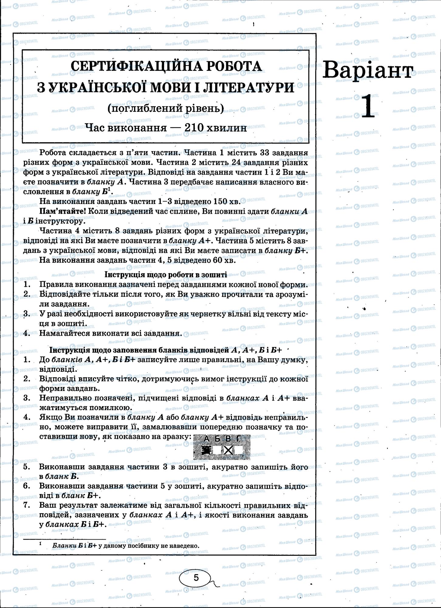 ЗНО Укр мова 11 класс страница 005