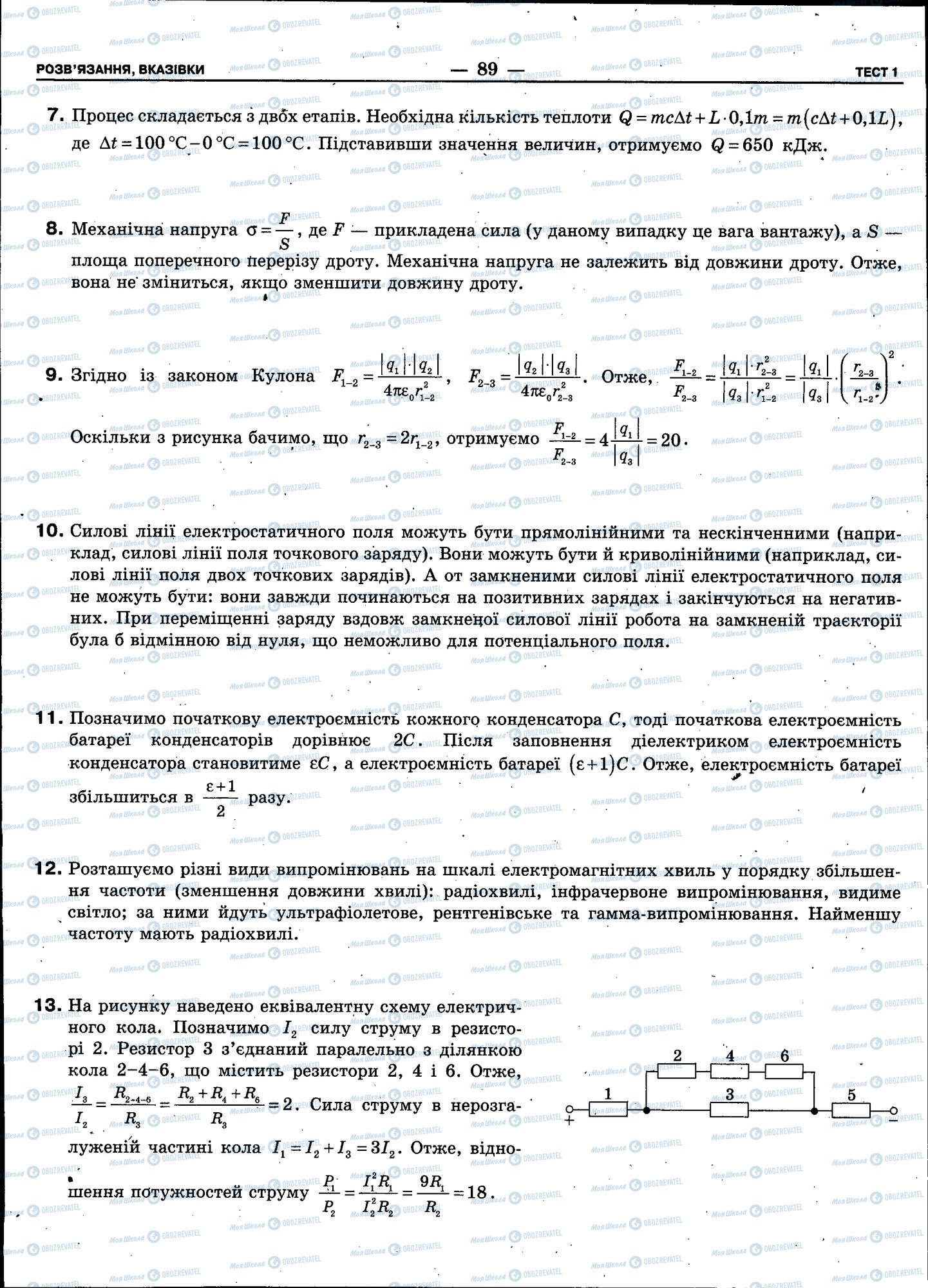 ЗНО Физика 11 класс страница 089