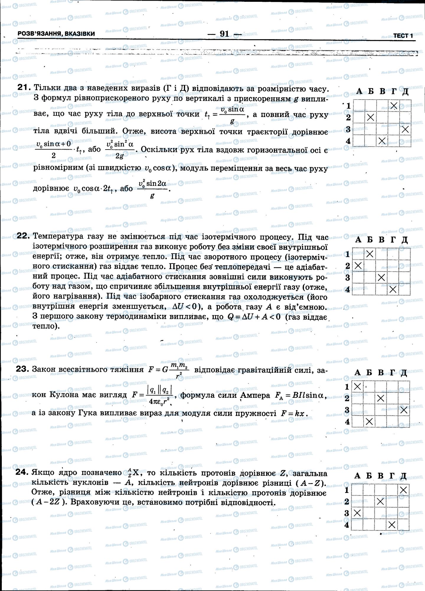 ЗНО Физика 11 класс страница 091