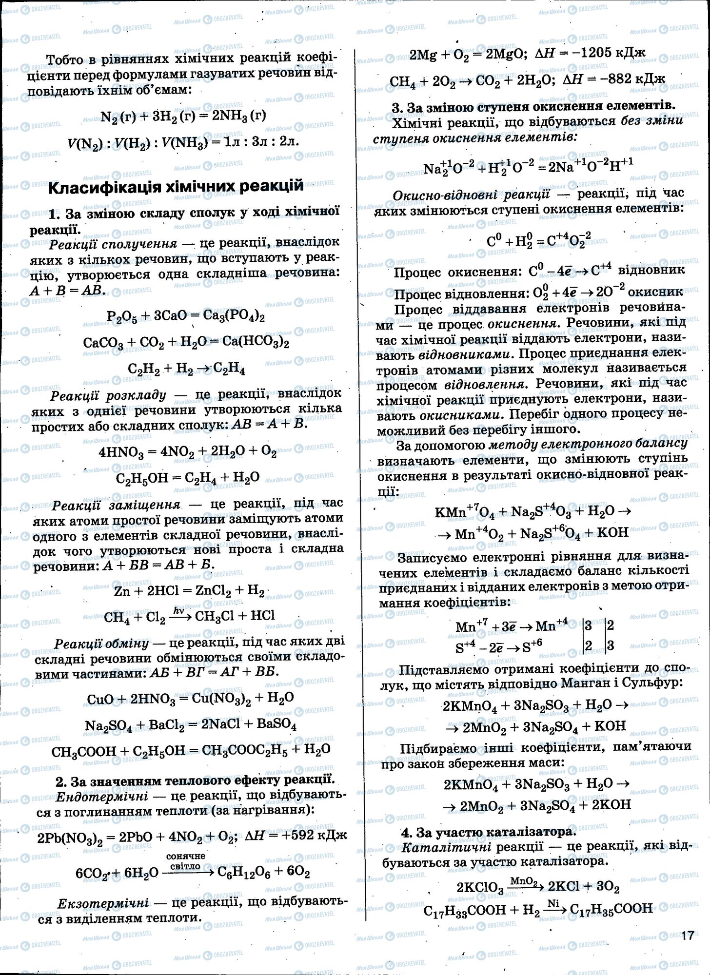 ЗНО Хімія 11 клас сторінка 017