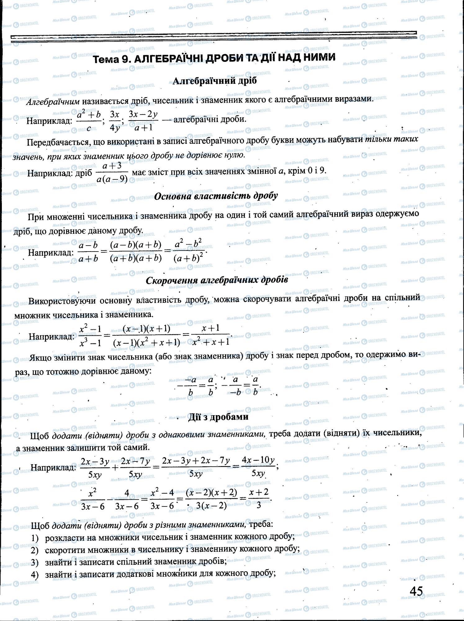 ЗНО Математика 11 клас сторінка 045