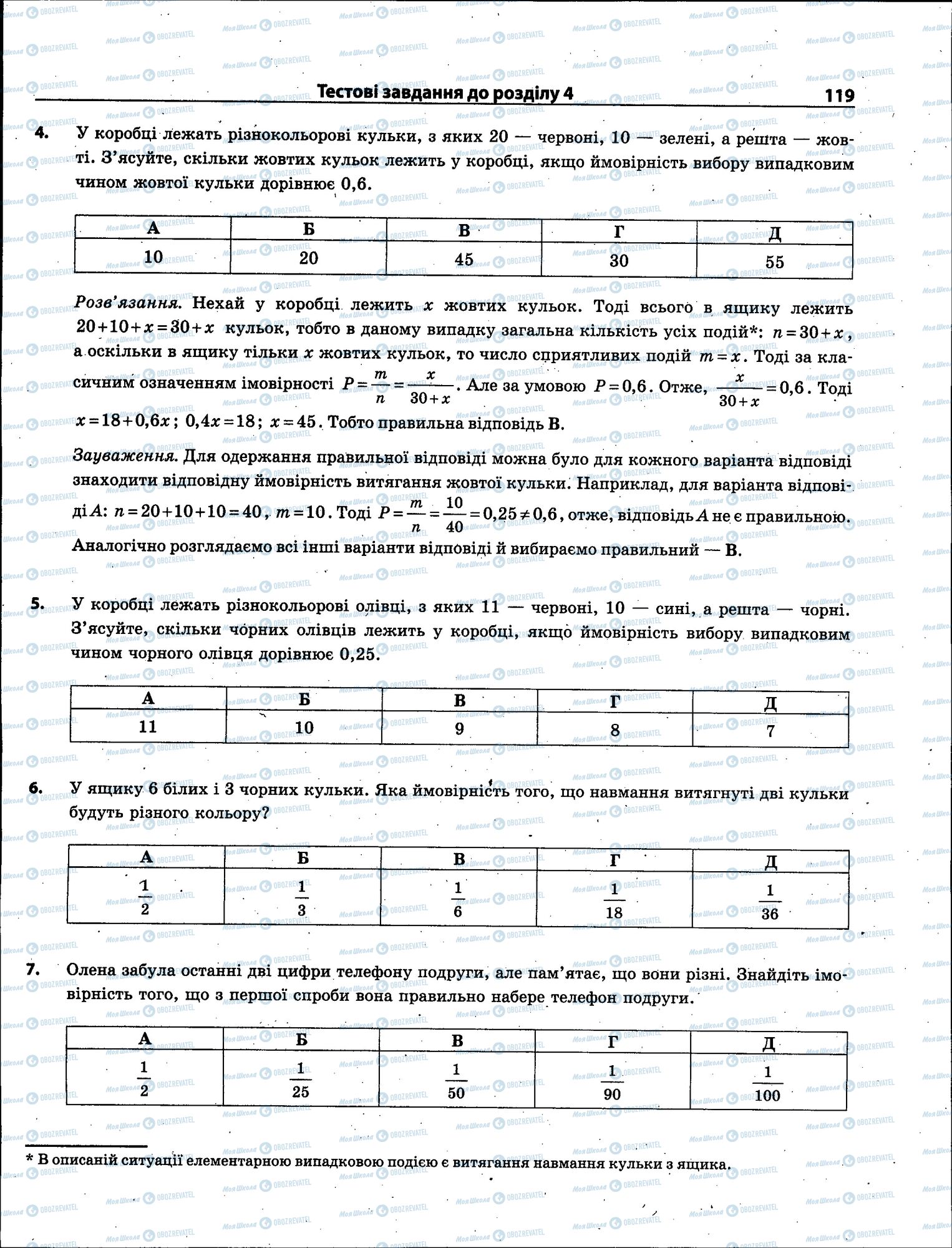 ЗНО Математика 11 клас сторінка 119