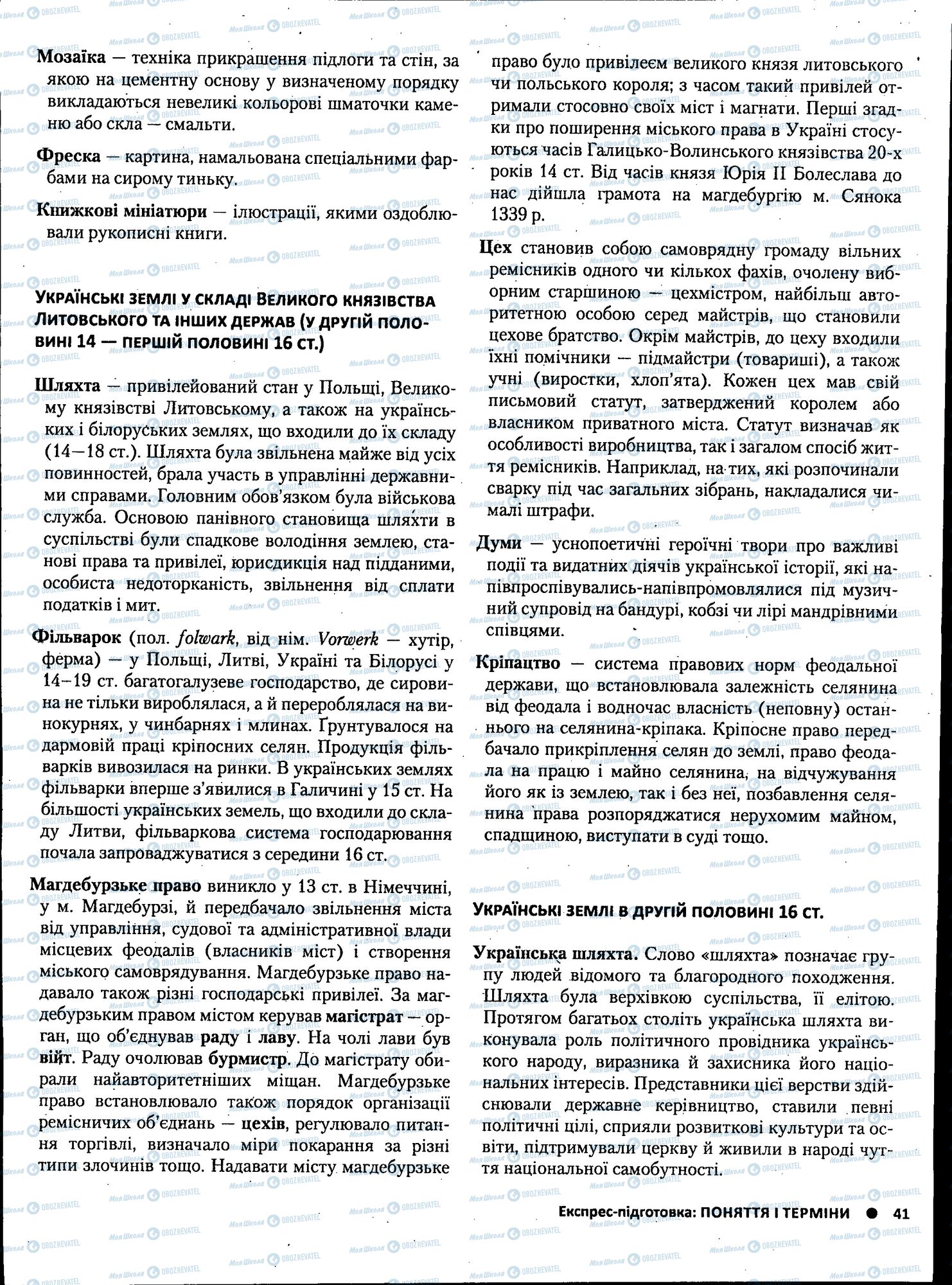 ЗНО История Украины 11 класс страница 041