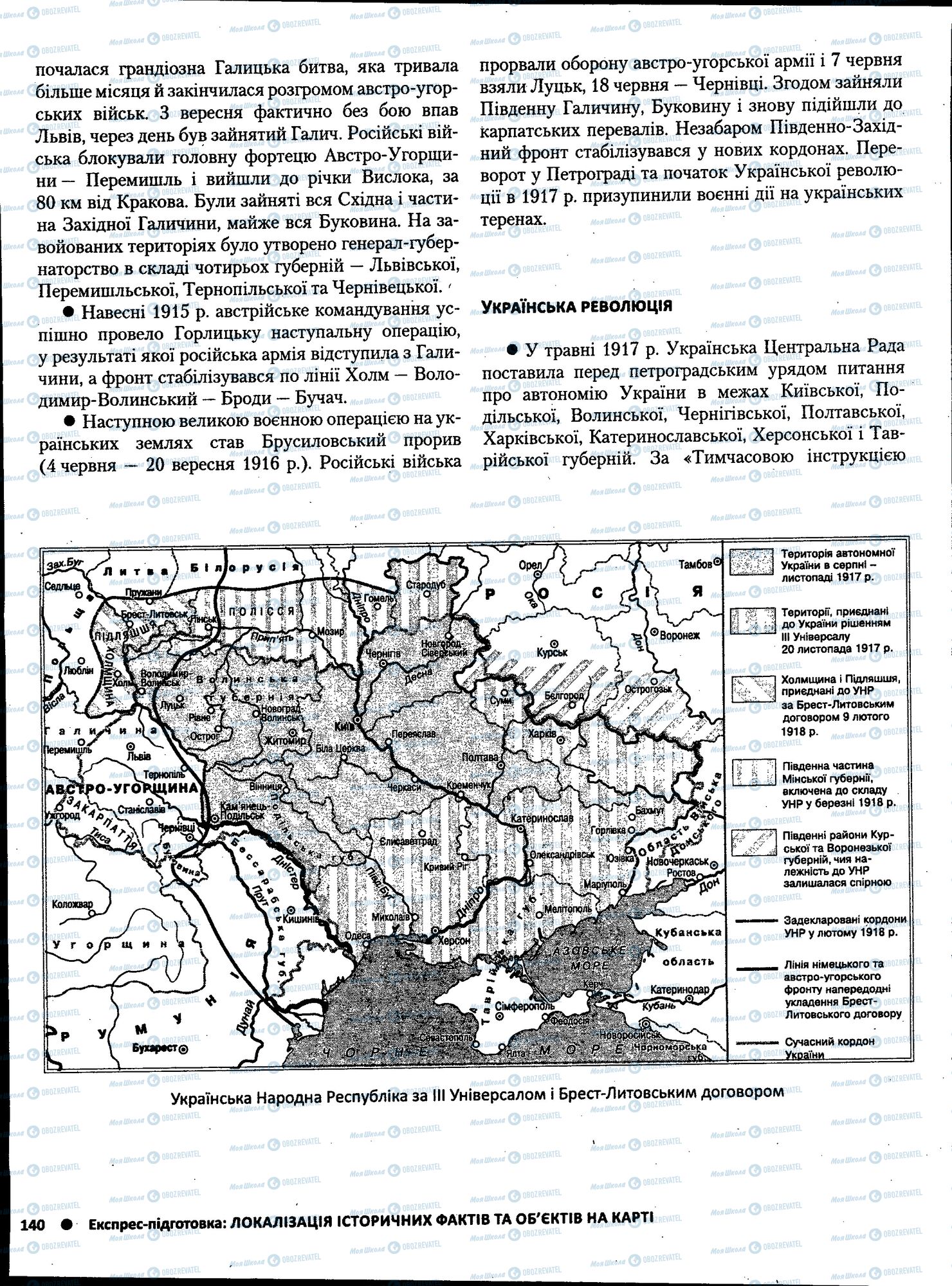 ЗНО История Украины 11 класс страница 140