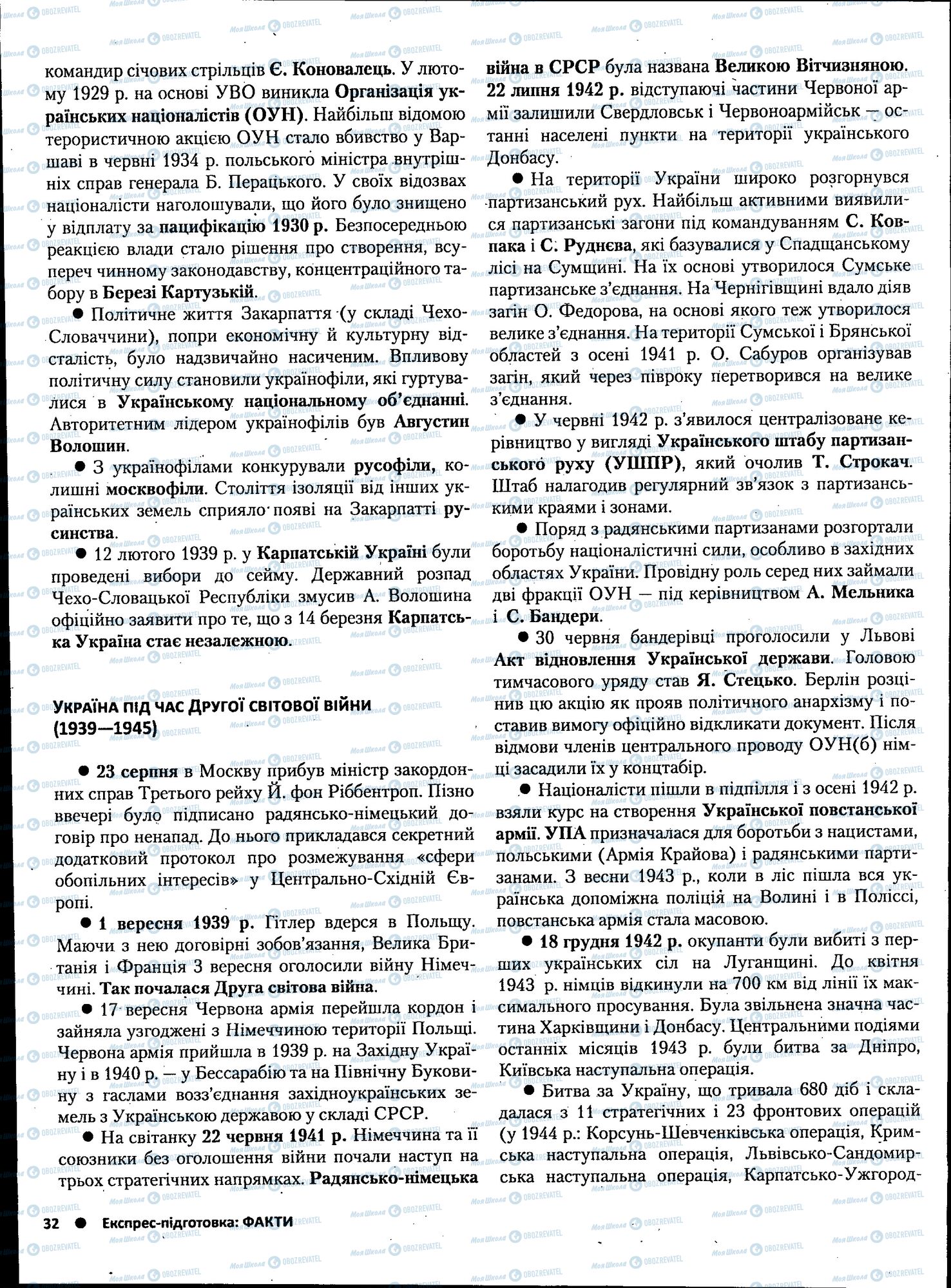 ЗНО Історія України 11 клас сторінка 032