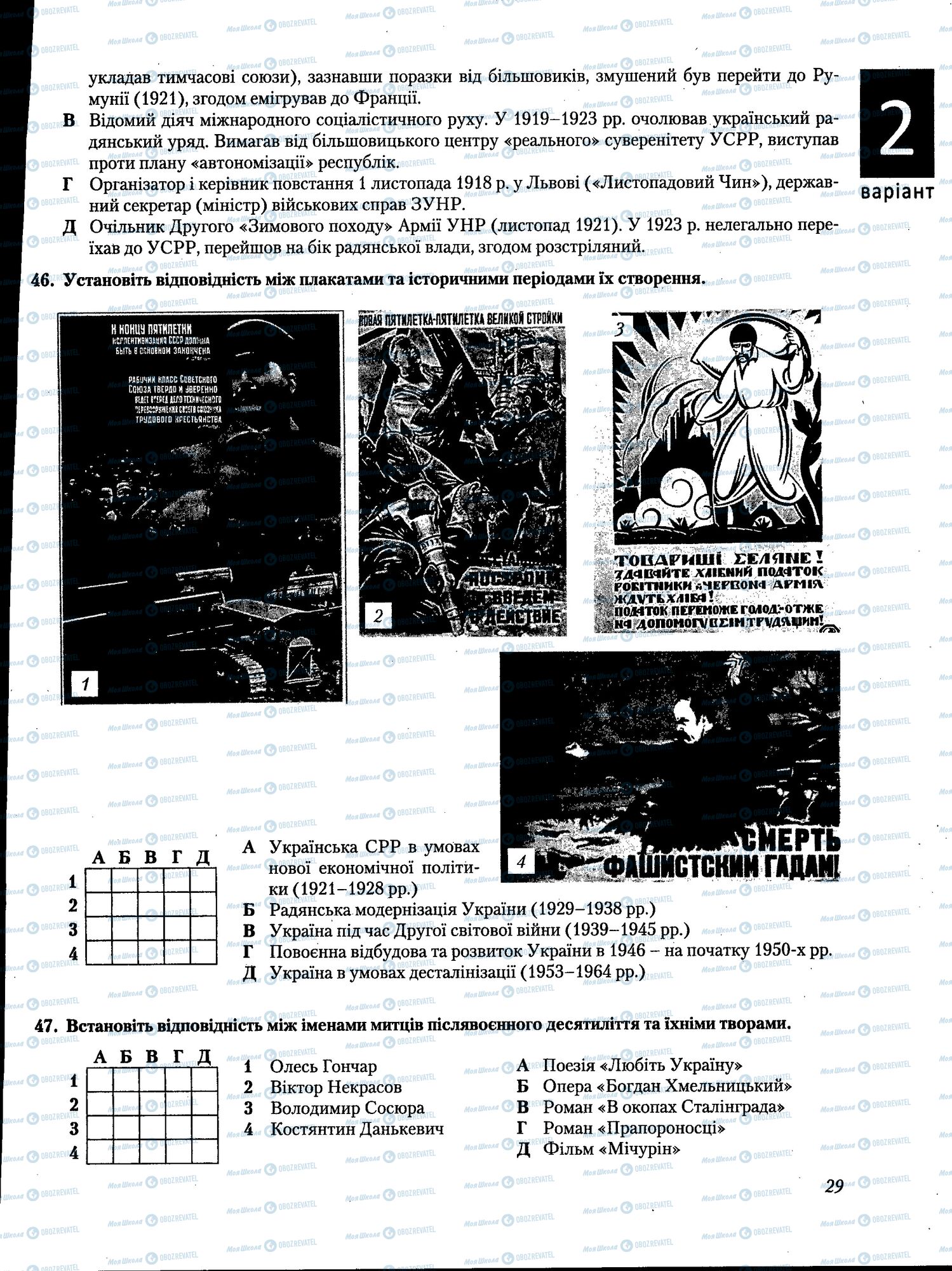 ЗНО История Украины 11 класс страница 029