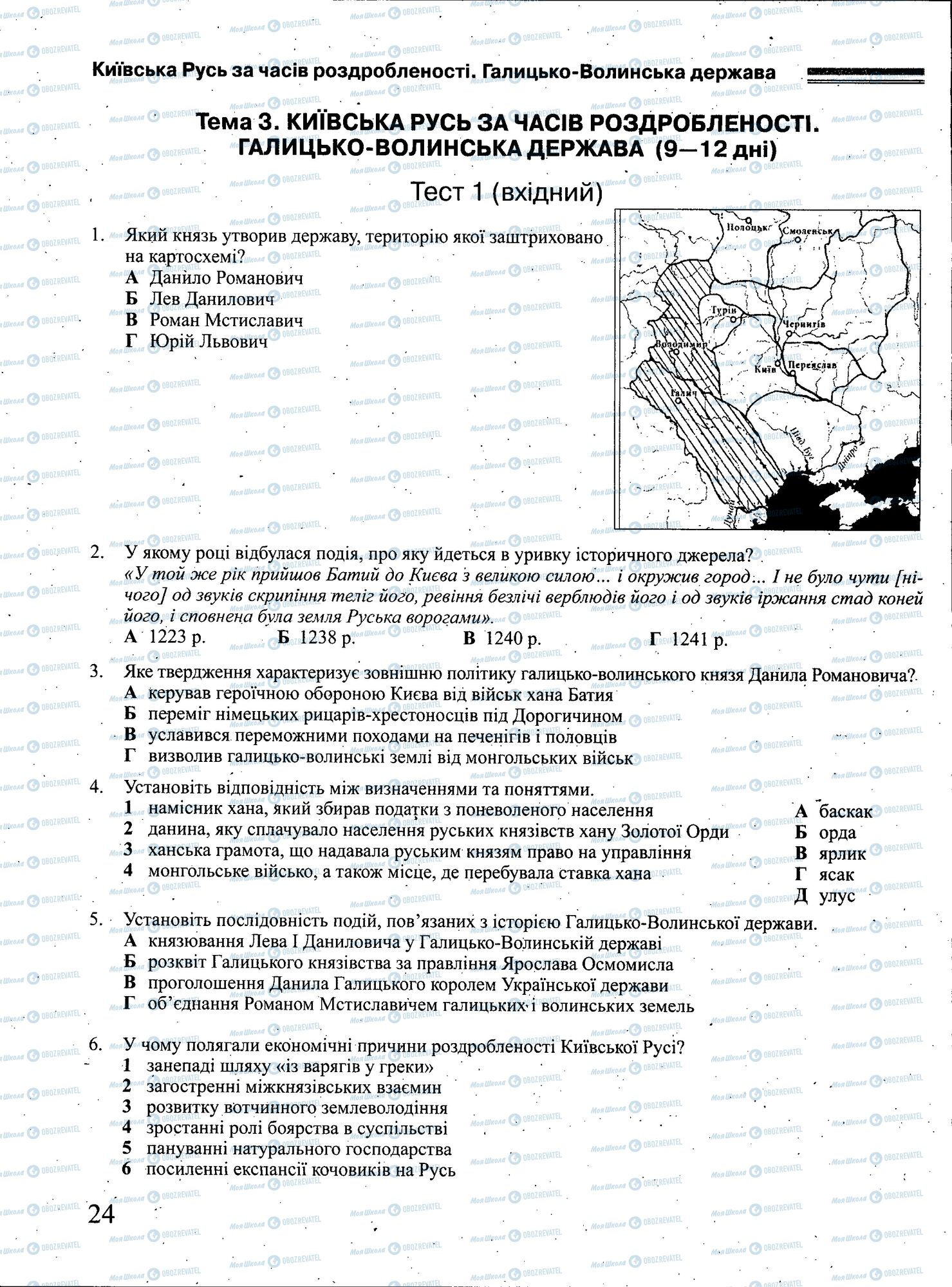 ЗНО История Украины 11 класс страница 024