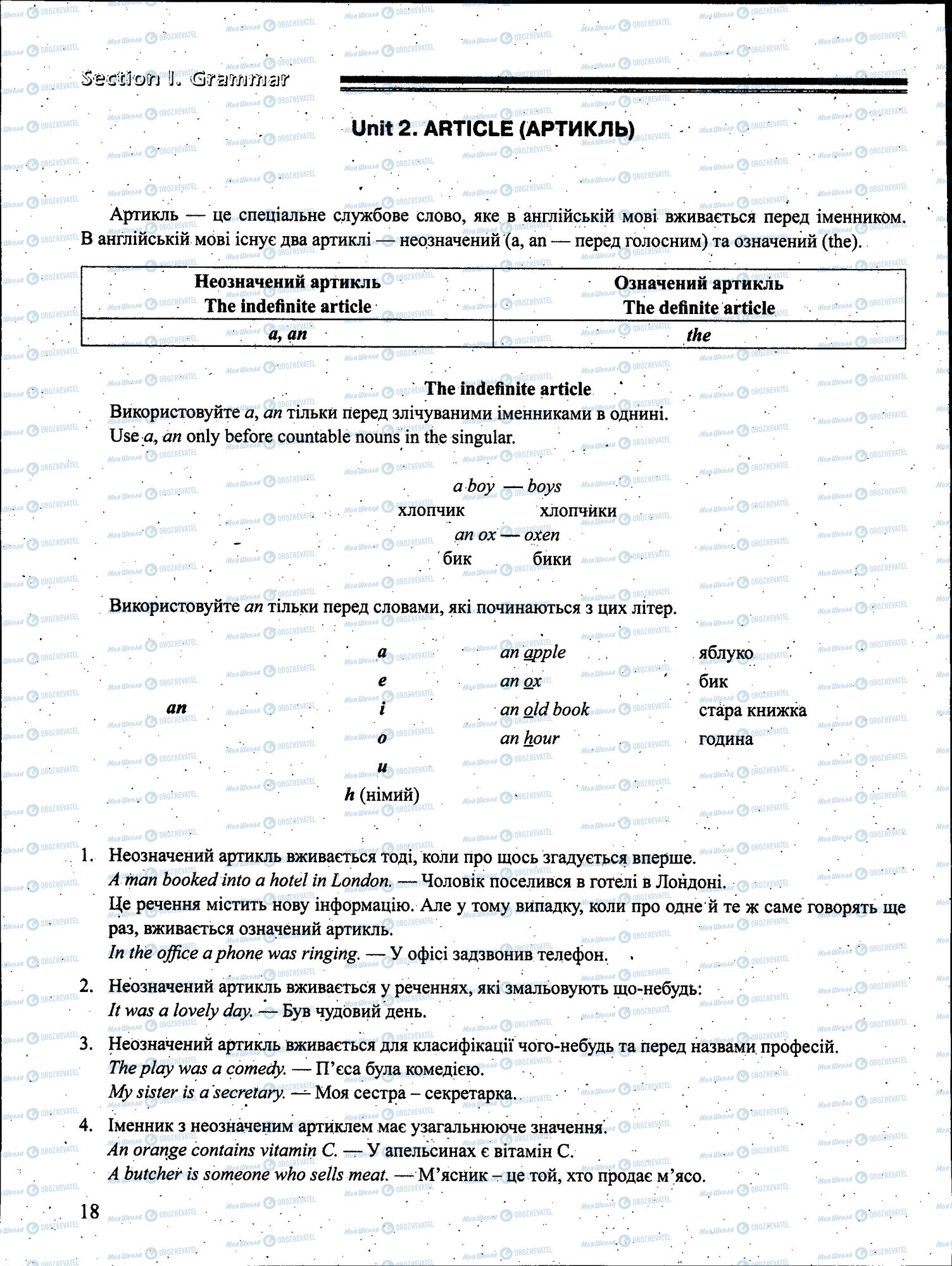 ЗНО Английский язык 11 класс страница 018