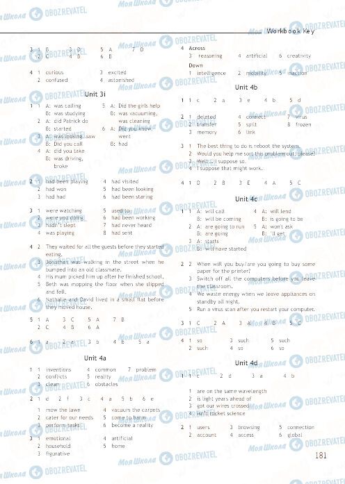 ГДЗ Англійська мова 9 клас сторінка 181