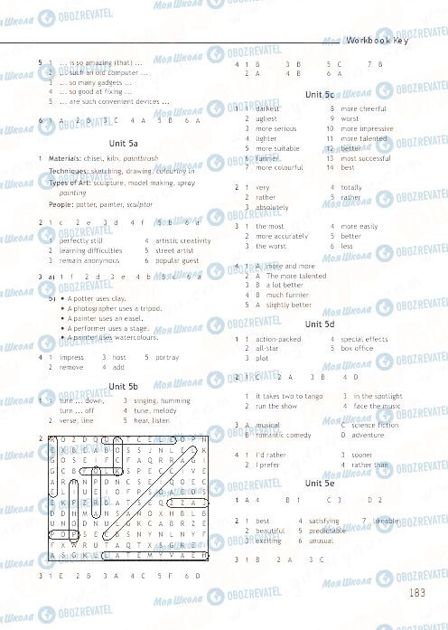 ГДЗ Английский язык 9 класс страница 183