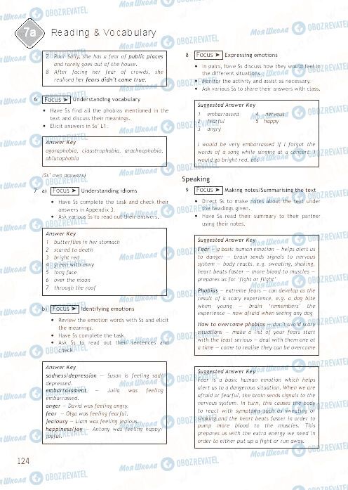 ГДЗ Англійська мова 9 клас сторінка 124