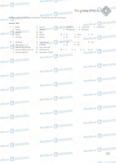 ГДЗ Англійська мова 9 клас сторінка 121