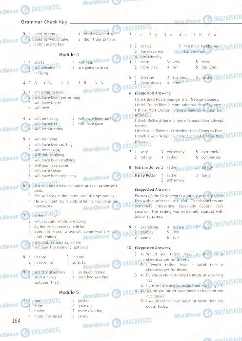 ГДЗ Англійська мова 9 клас сторінка 164