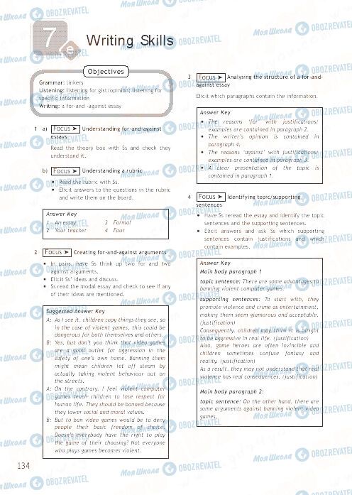 ГДЗ Англійська мова 9 клас сторінка 134
