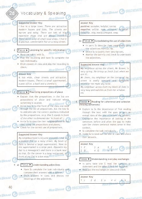 ГДЗ Англійська мова 9 клас сторінка 40