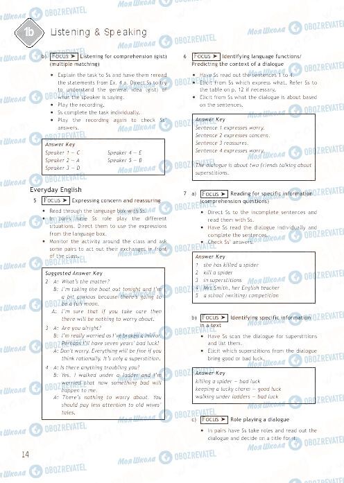 ГДЗ Англійська мова 9 клас сторінка 14