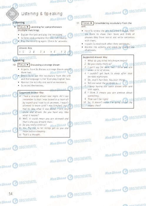 ГДЗ Английский язык 9 класс страница 54