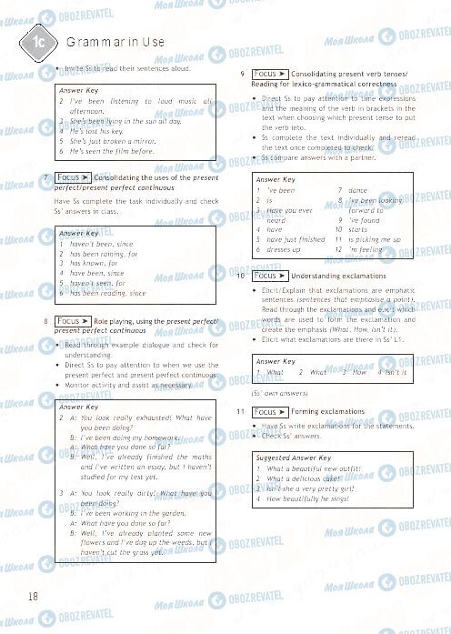 ГДЗ Англійська мова 9 клас сторінка 18