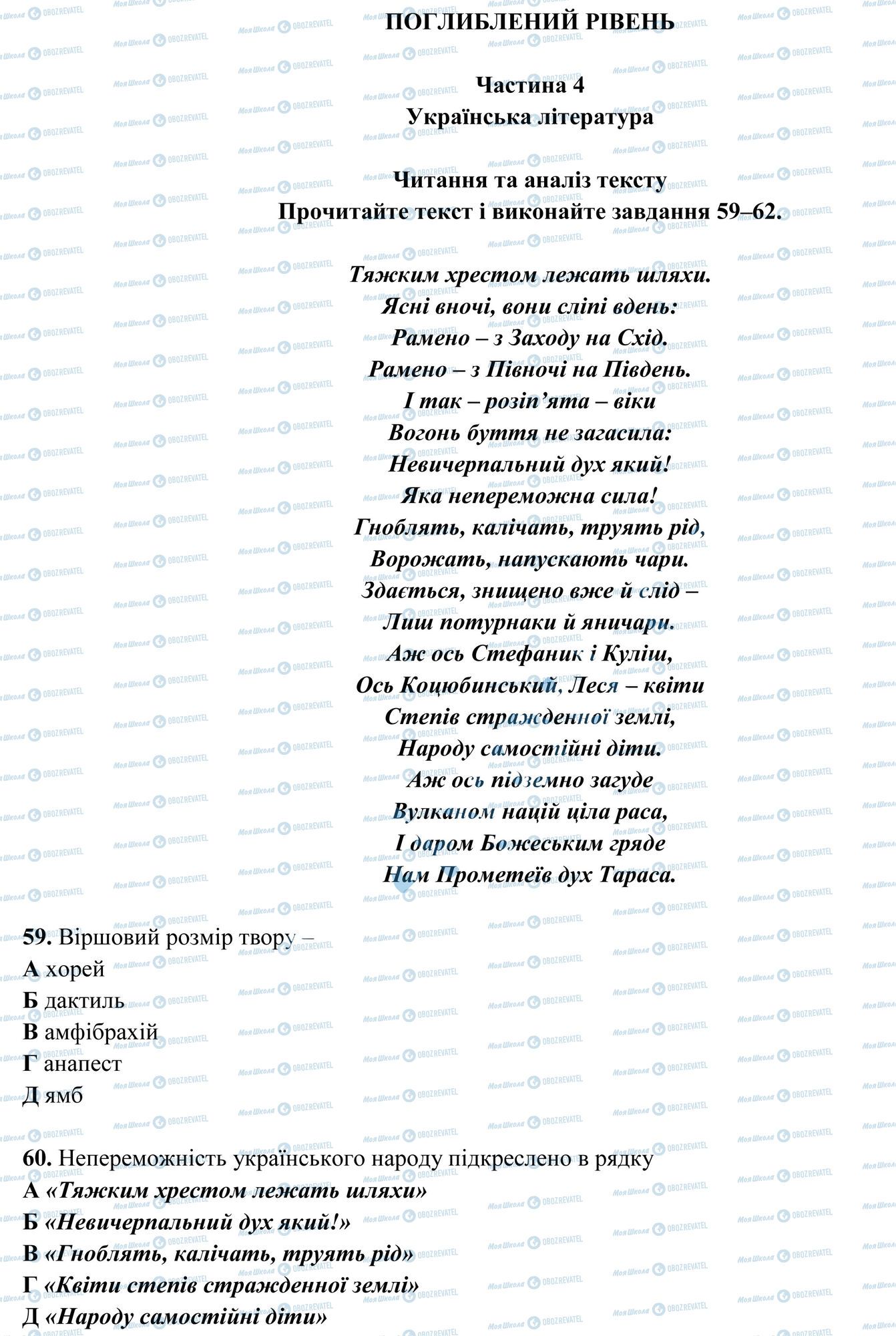 ЗНО Укр мова 11 класс страница 15