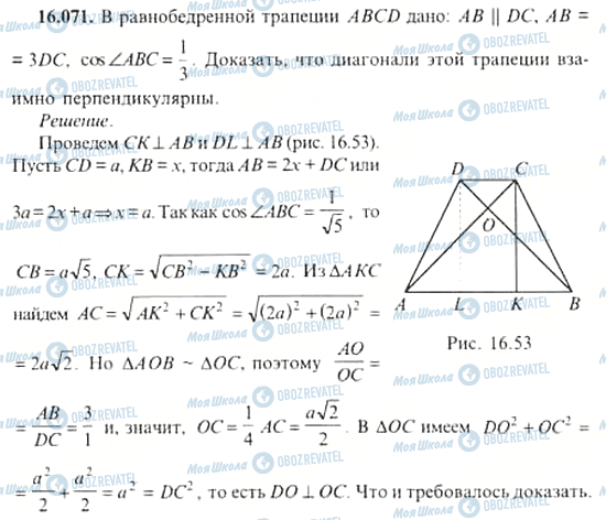 ГДЗ Алгебра 11 клас сторінка 16.071