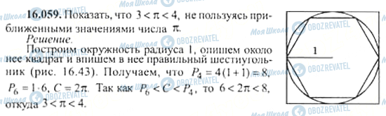 ГДЗ Алгебра 11 клас сторінка 16.059