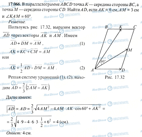 ГДЗ Алгебра 11 класс страница 17.066