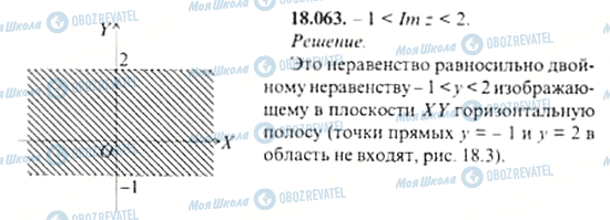 ГДЗ Алгебра 11 клас сторінка 18.063