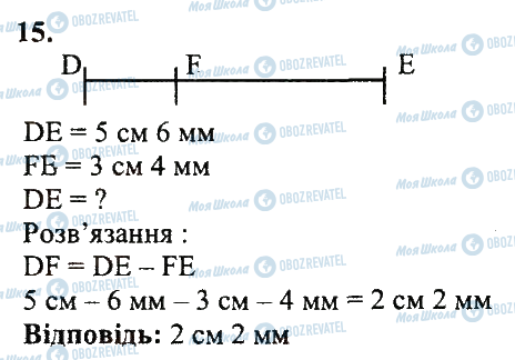 ГДЗ Математика 5 клас сторінка 15