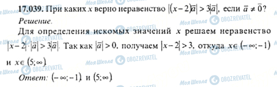 ГДЗ Алгебра 11 клас сторінка 17.039