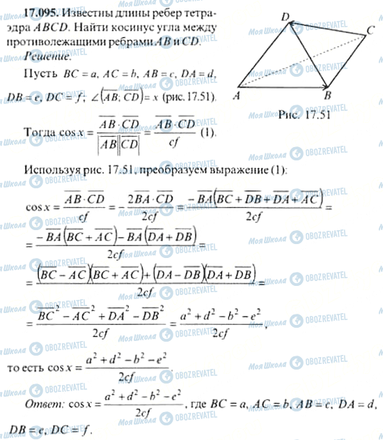 ГДЗ Алгебра 11 клас сторінка 17.095