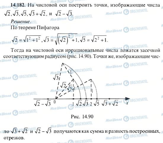 ГДЗ Алгебра 11 класс страница 14.182