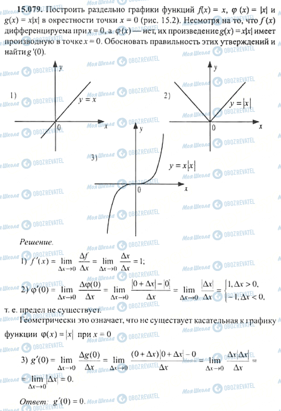 ГДЗ Алгебра 11 класс страница 15.079